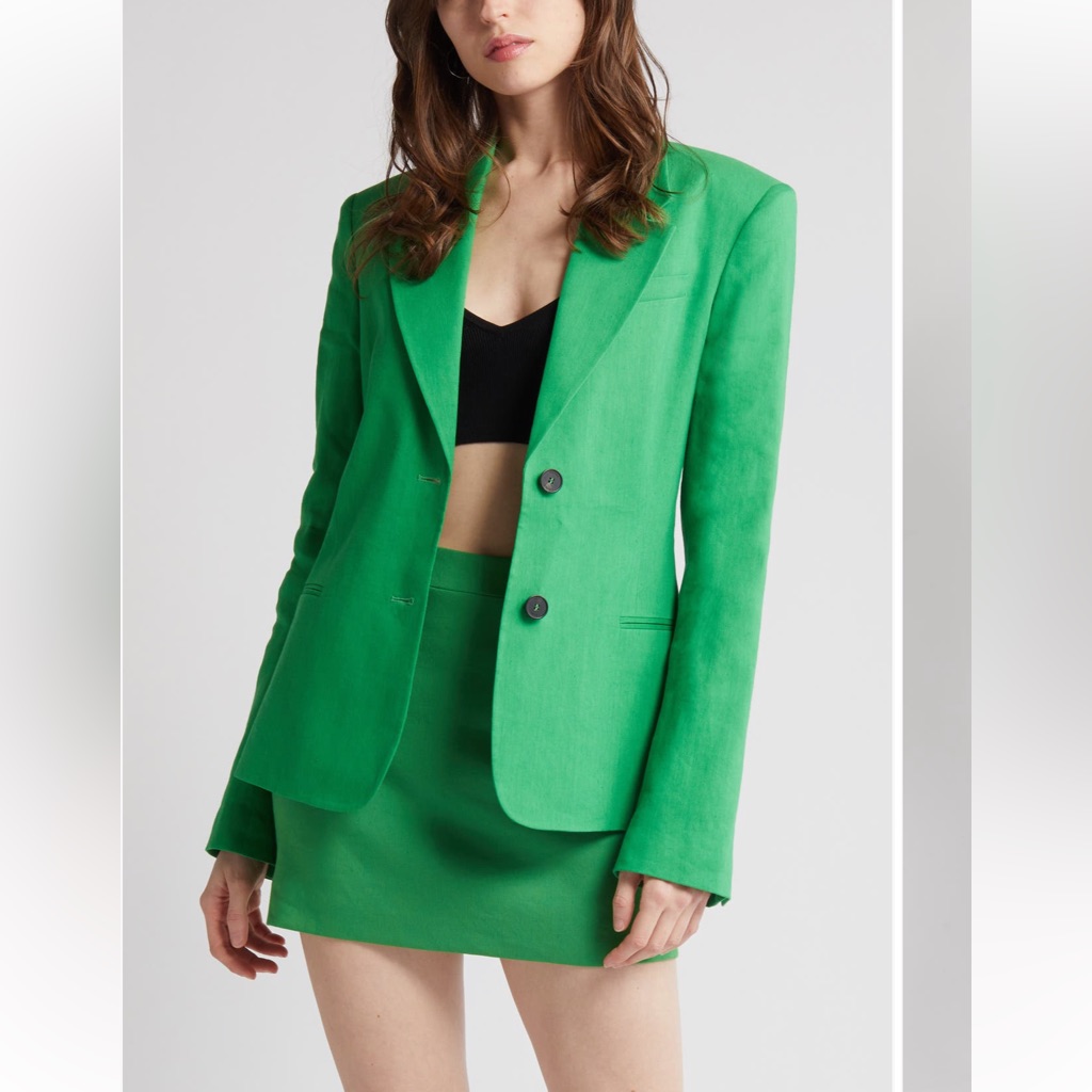 Frame The Femme Two Button Blazer
